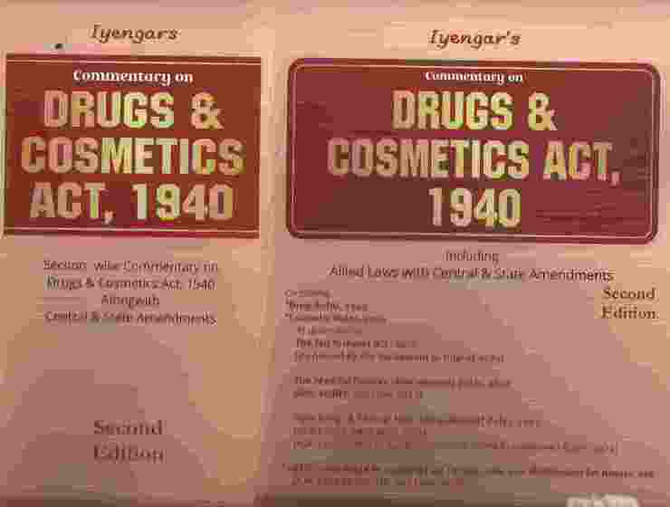 �Commentary-oDrugs-and-Cosmetics-Act,-1940